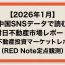 【2026年1月版】中国SNSデータで読む対日不動産市場レポート（RED Note定点観測）ー中国人から「選ばれる」不動産会社のための中国SNS実務レポートー