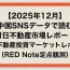 【2025年12月版】中国SNSデータで読む対日不動産市場レポート（RED Note定点観測）